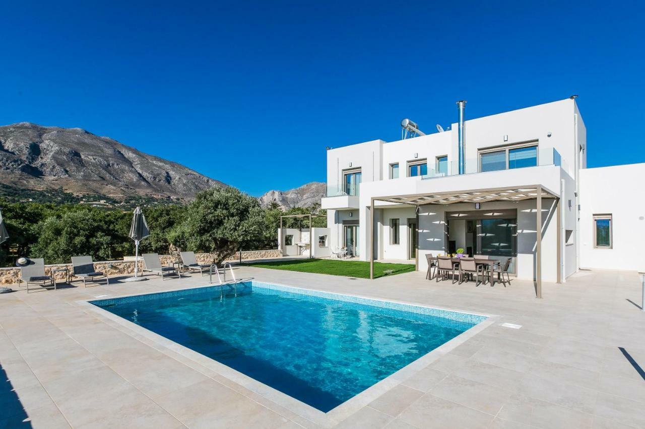 Villa Anemolia Lefkogeia Exteriör bild