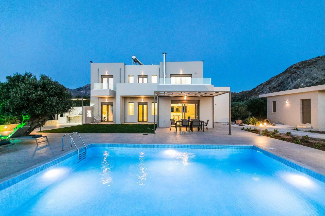 Villa Anemolia Lefkogeia Exteriör bild