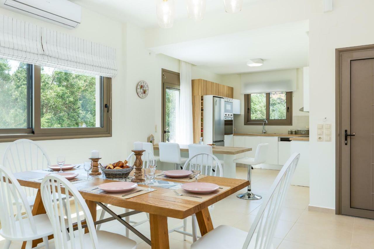 Villa Anemolia Lefkogeia Exteriör bild