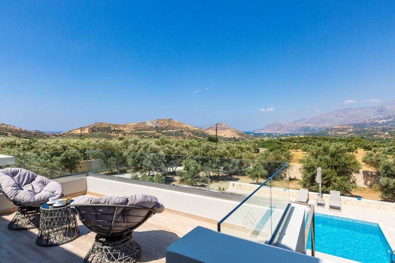 Villa Anemolia Lefkogeia Exteriör bild