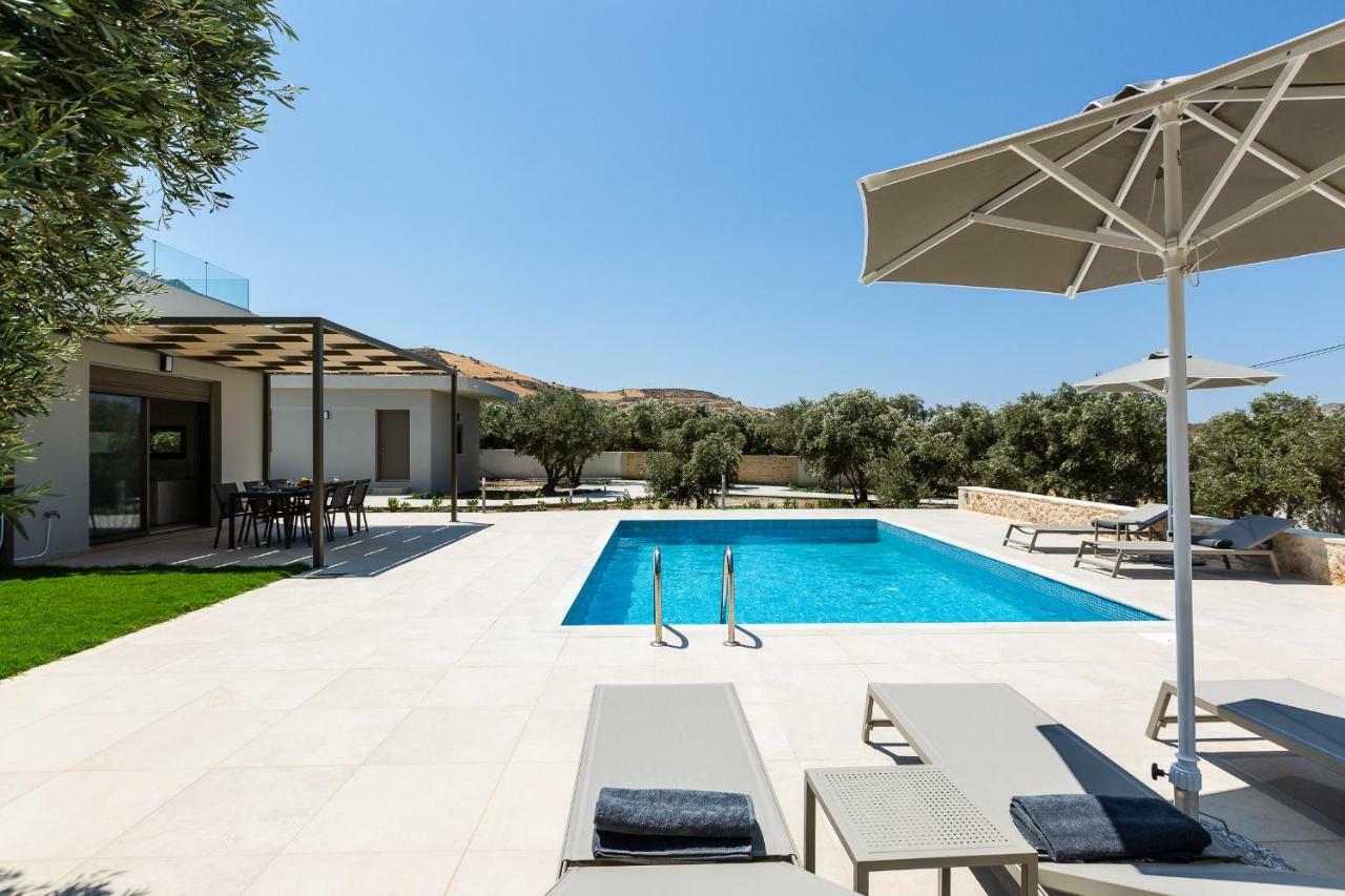 Villa Anemolia Lefkogeia Exteriör bild